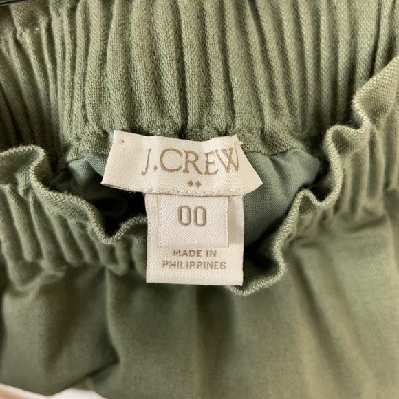 J Crew Factory Sidewalk Linen Blend Skirt Sz 00 - Picture 7 of 7
